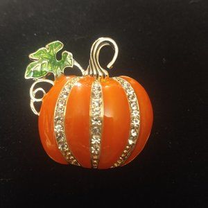 Classic Pumpkin Brooch